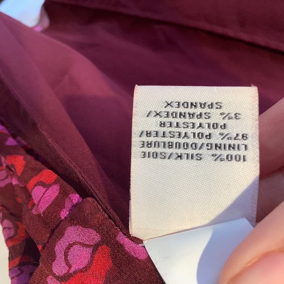 DVF Silk Wrap Dress size 4 - Picture 5 of 6